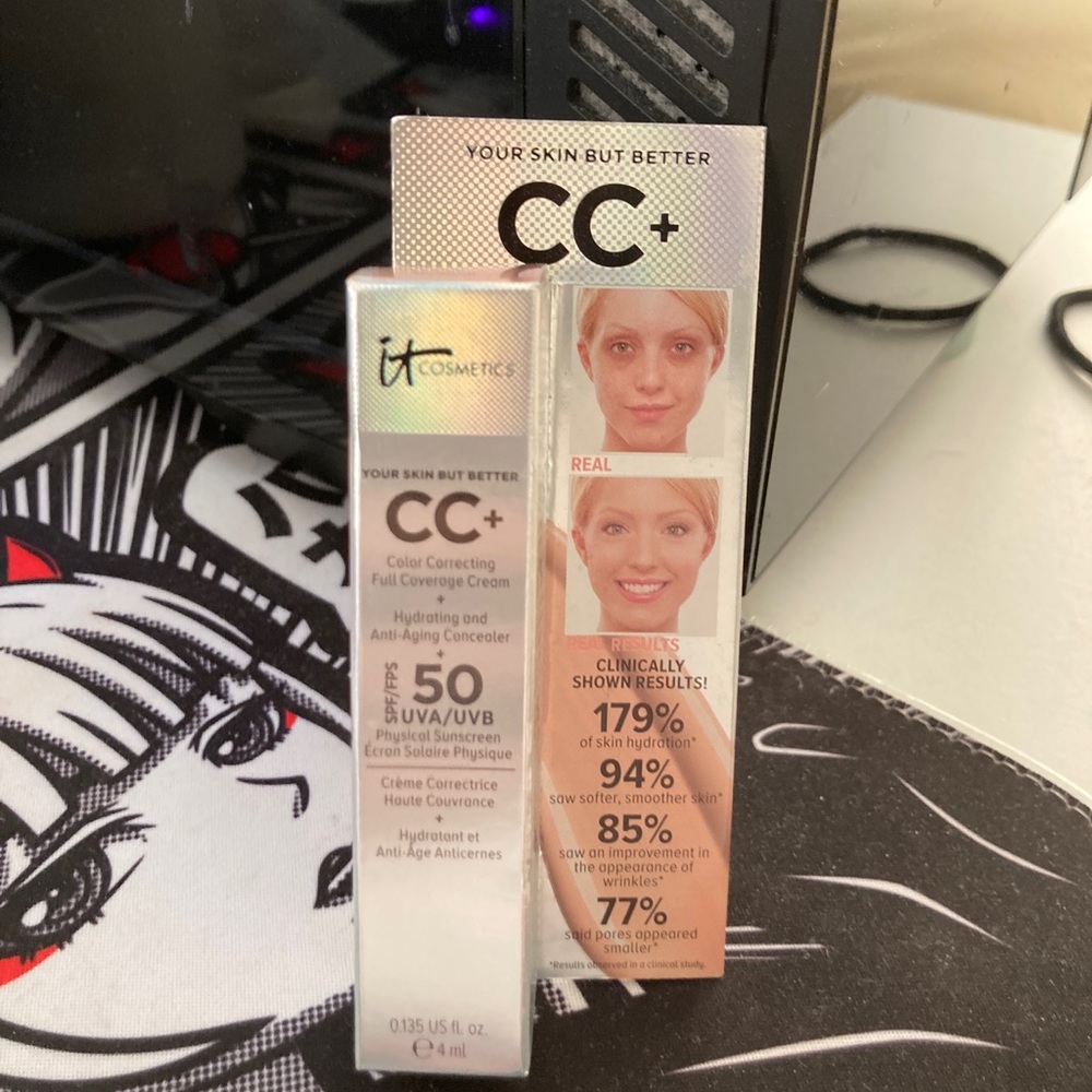 It cosmetics CC cream in medium